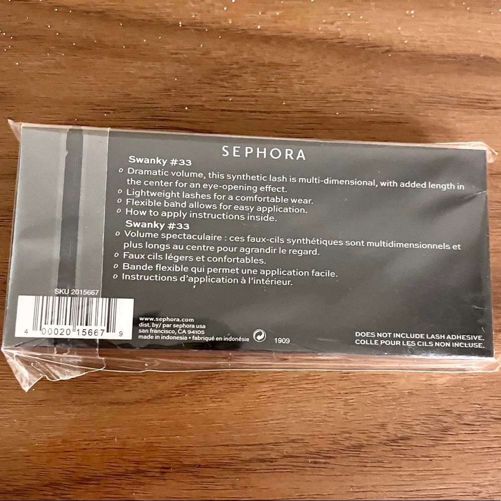 Sephora False Lashes Swanky #33 NWT - Picture 2 of 2